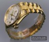 ROLEX Day-Date 'Rinden-Gravur' , Gelbgold