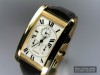 Cartier Tank Américaine Chronoreflex Gelbgold mit Faltschließe