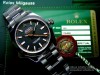 ROLEX "Milgauss" in Edelstahl