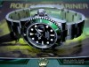 ROLEX "Jubiläums-SUBMARINER" grüne Lünette