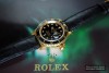 ROLEX SUBMARINER in 18 K. Gelbgold