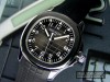 PATEK & PHILIPPE "AQUANAUT XL" stainless steel & tropical strap