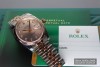 ROLEX DATEJUST stainless steel & Everose & Diamonds