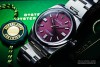 ROLEX OYSTER PERPETUAL "red grape"